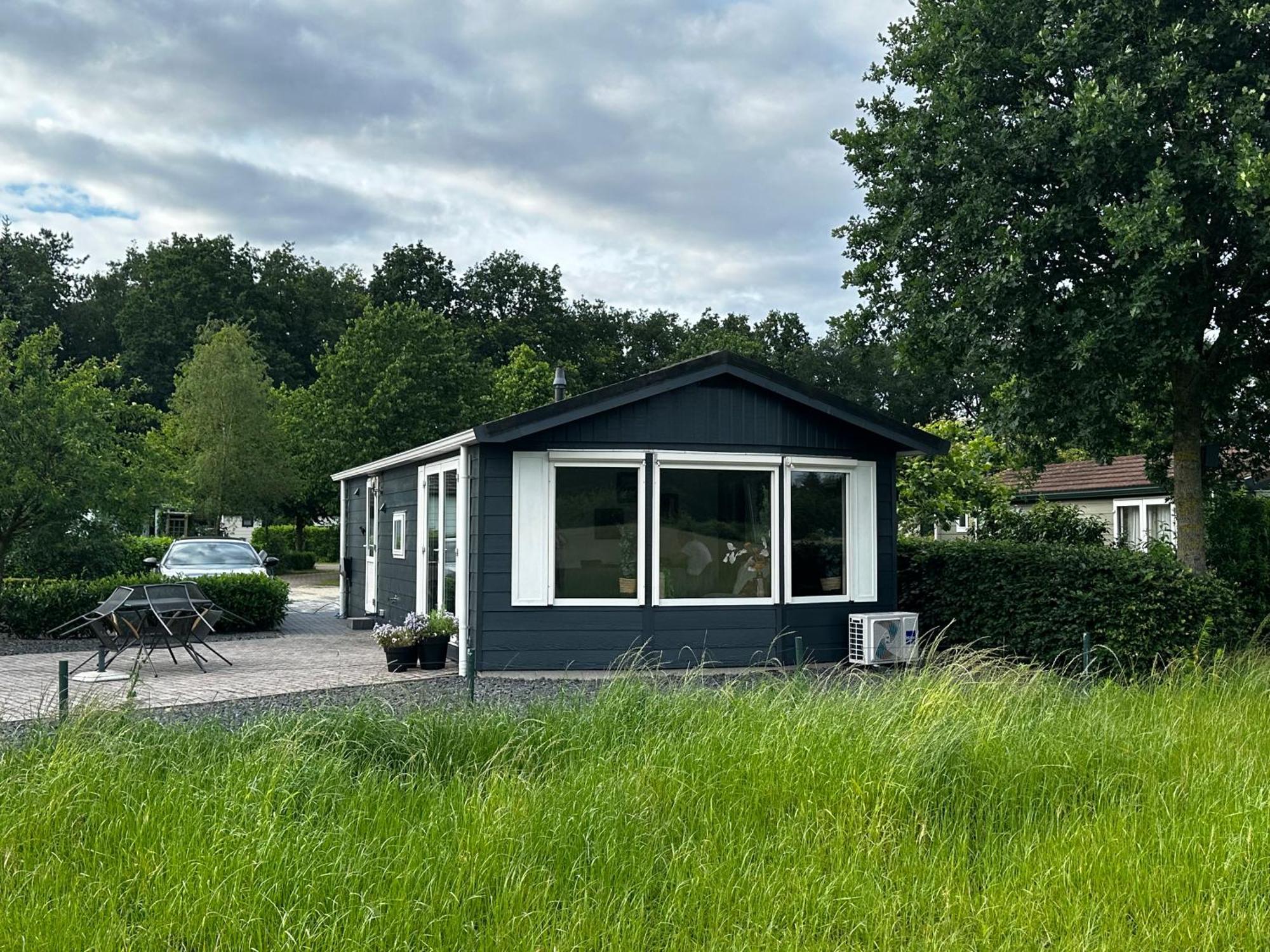 Luxe Chalet Met Uniek Vrij Uitzicht Op Rustig Park In Papenvoort Drenthe Экстерьер фото